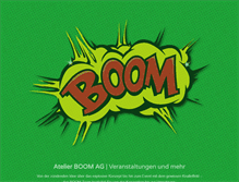 Tablet Screenshot of boomag.ch